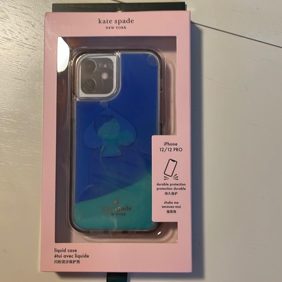 kate spade Other - Kate spade New York liquid case for iPhone 12/12 Pro (has been previously used)